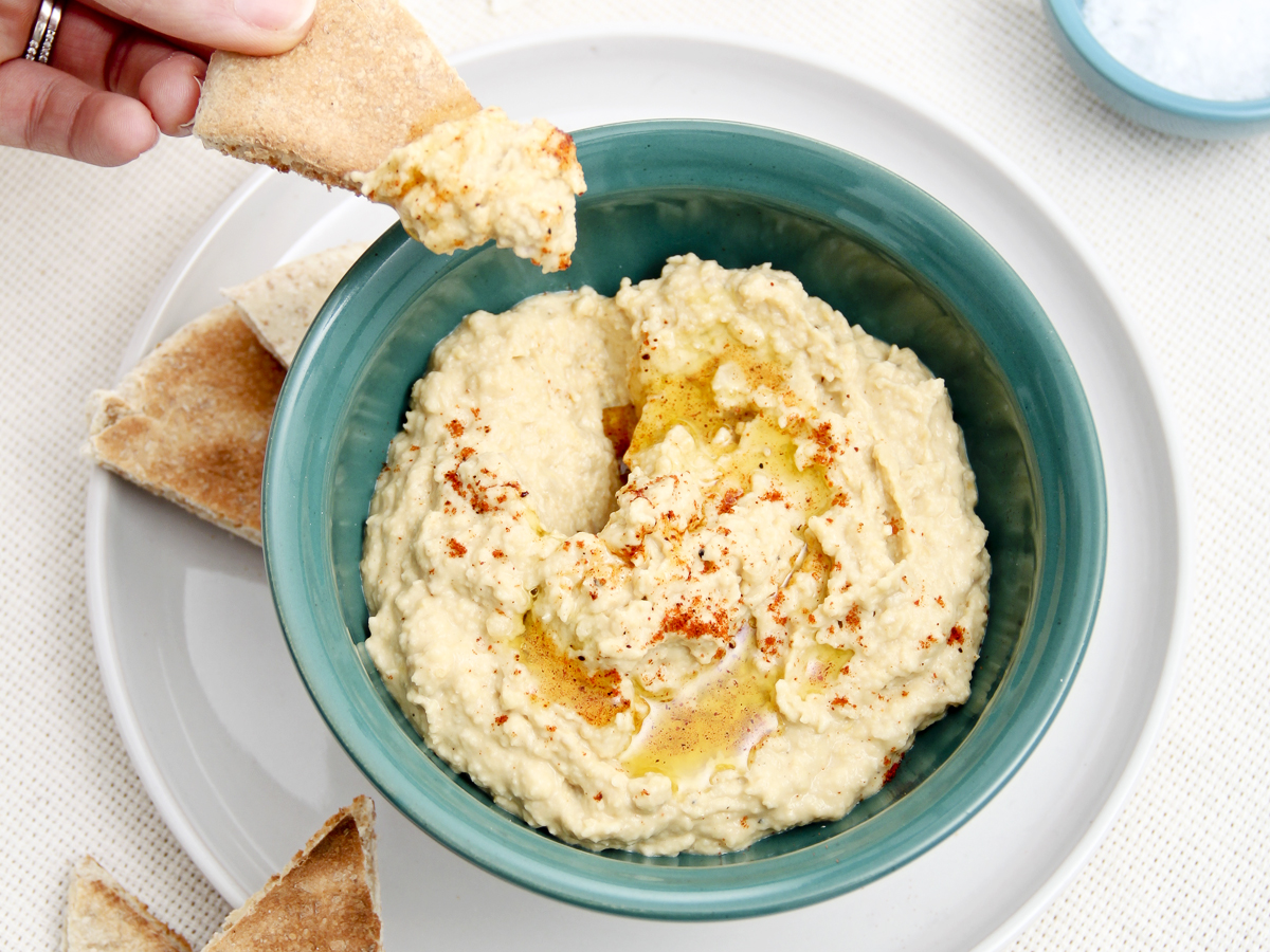 quick and easy hummus