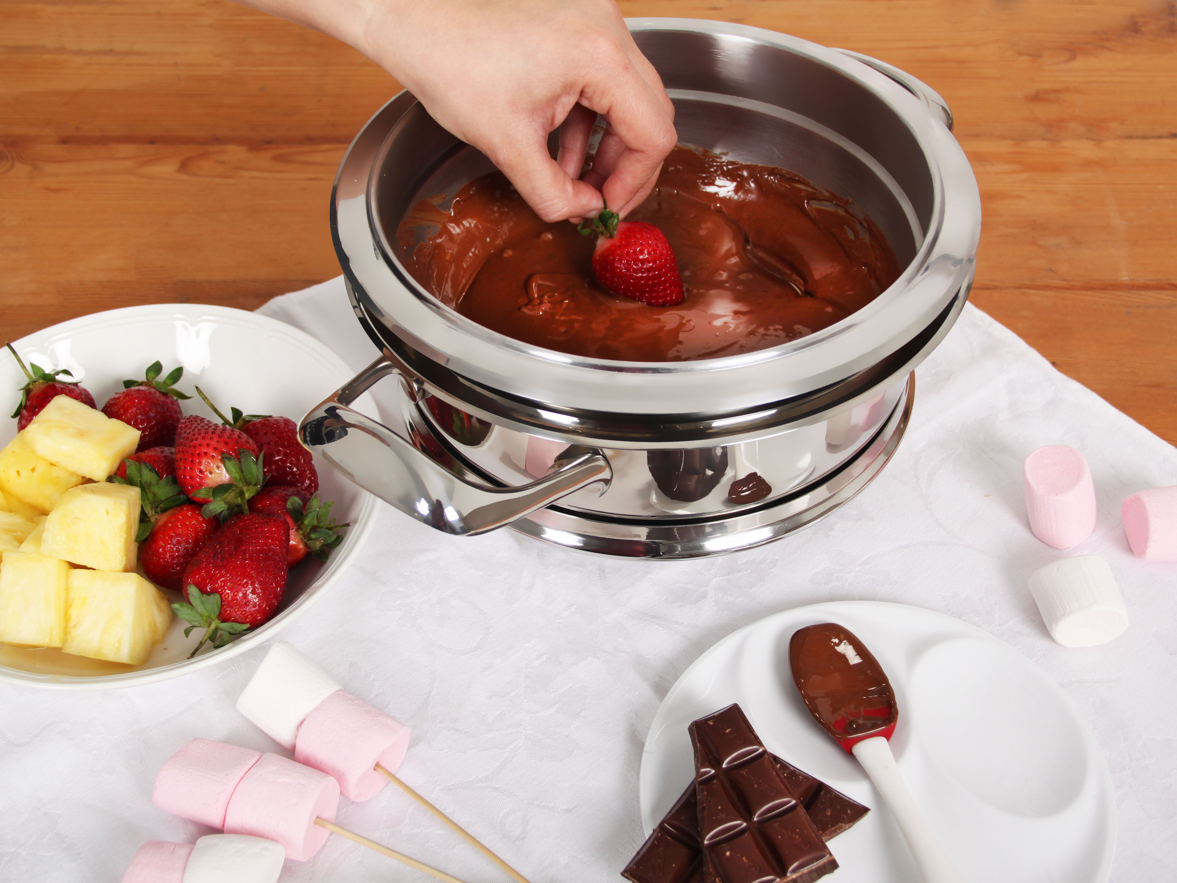 Chocolate dipped fruit