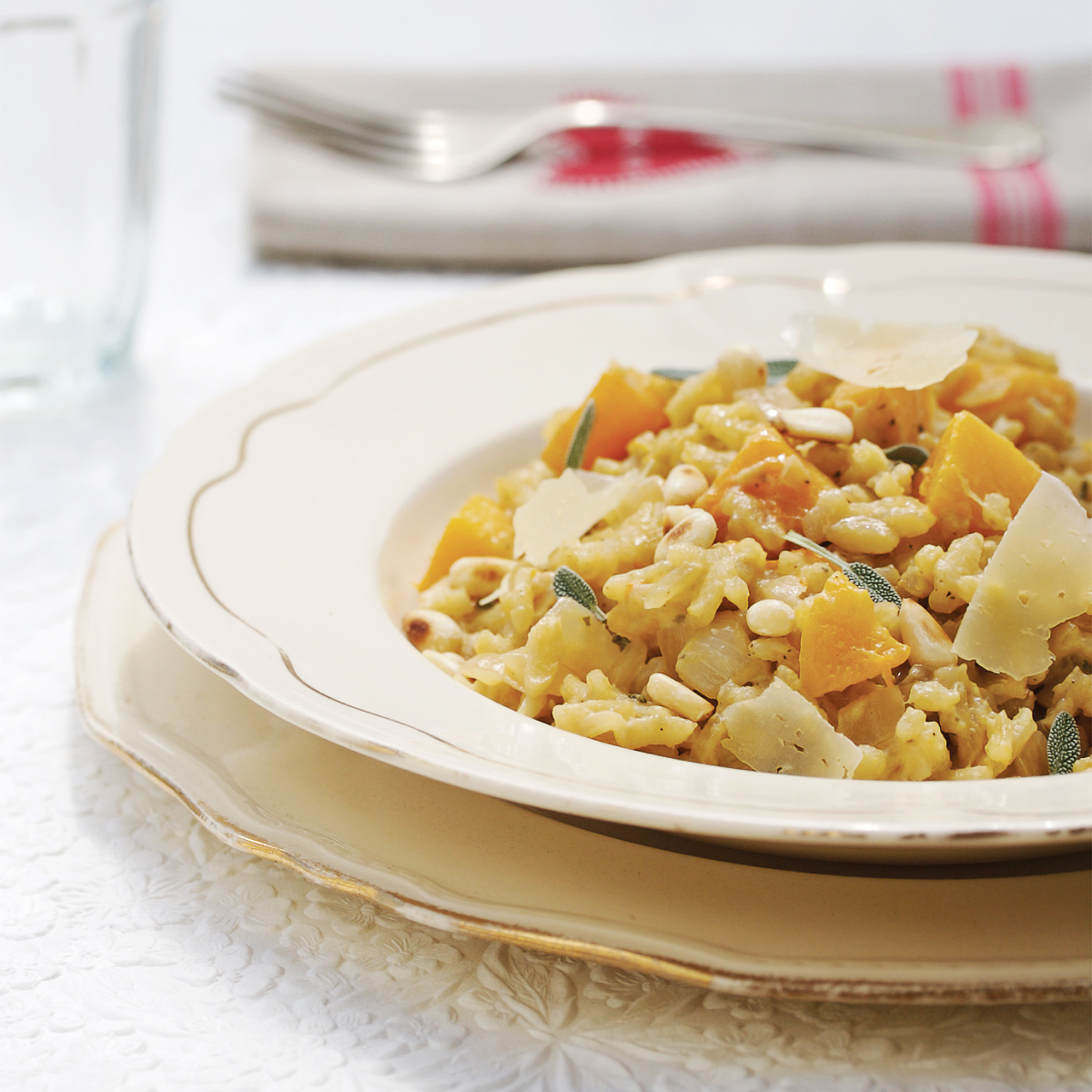 Butternut & sage risotto