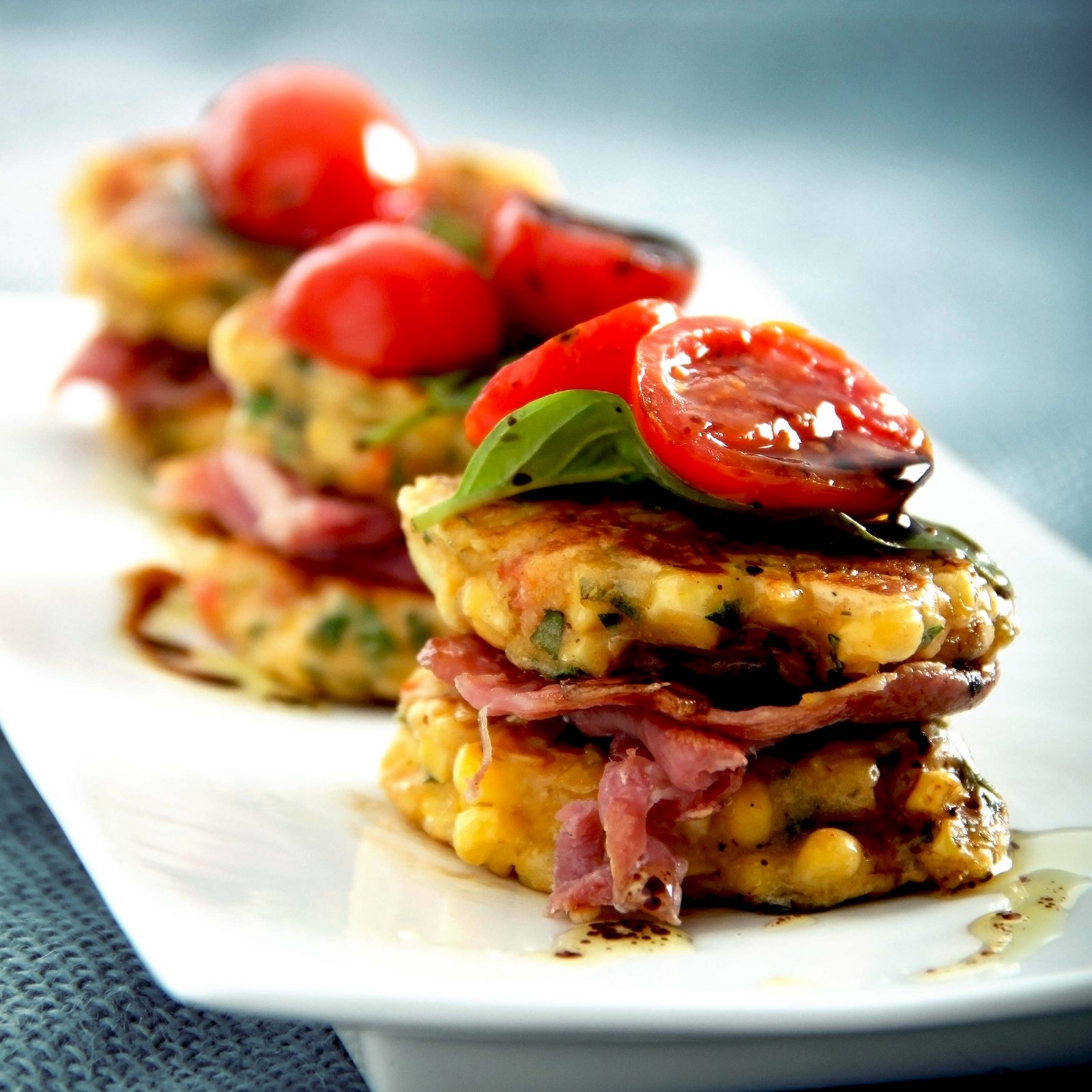 BREAKFAST FRITTER STACK