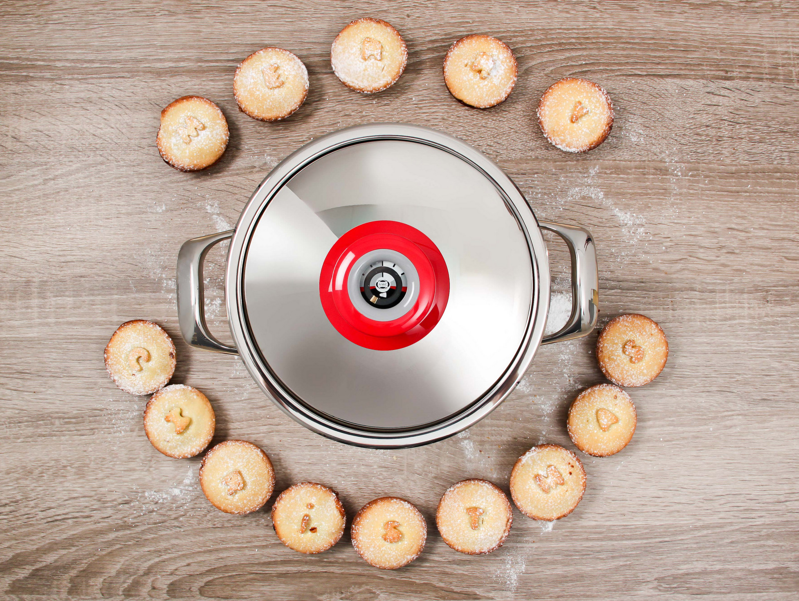 Easy fruit mince pies prepared in AMC Cookware 