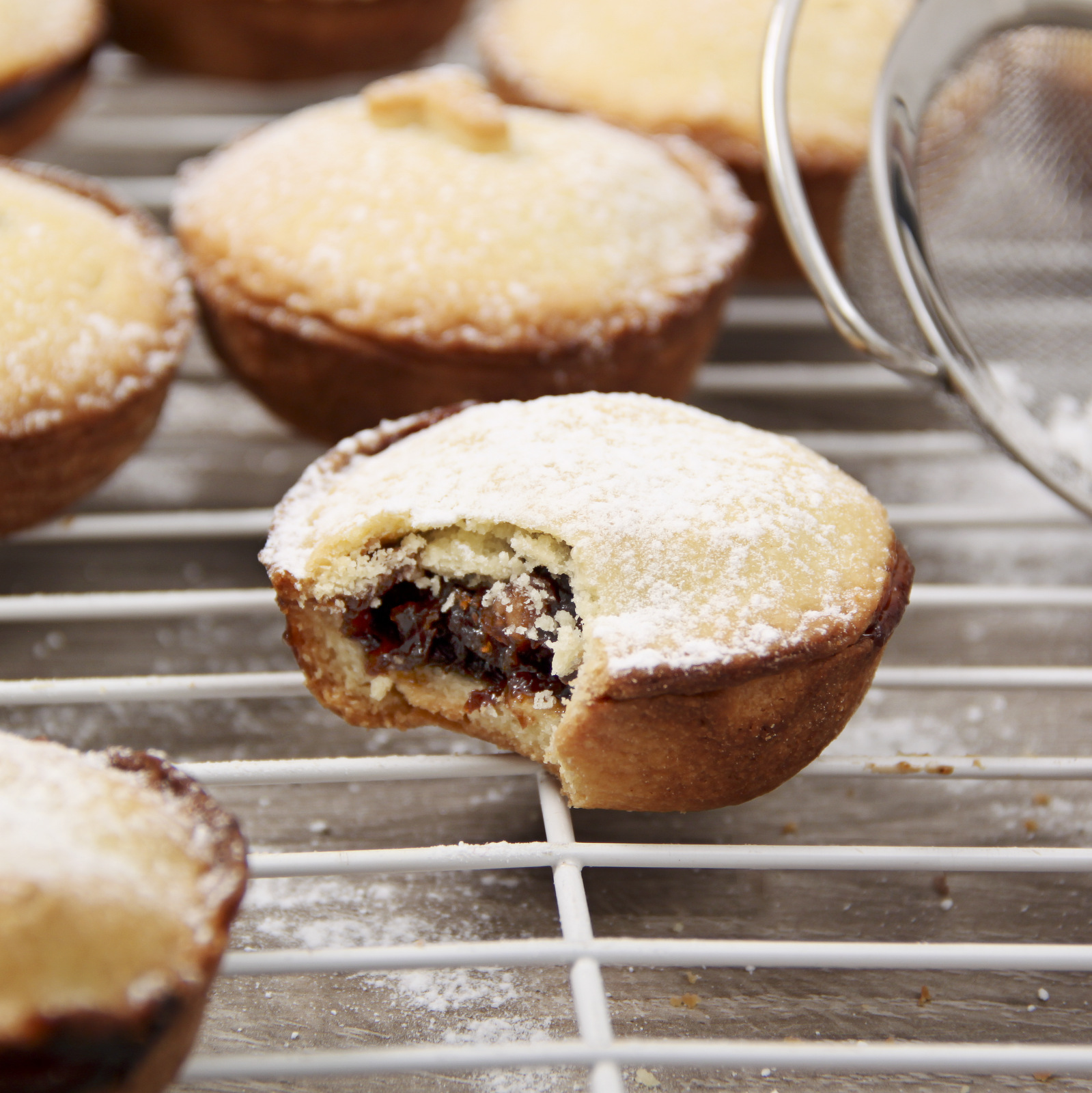 Easy fruit mince pies prepared in AMC Cookware 