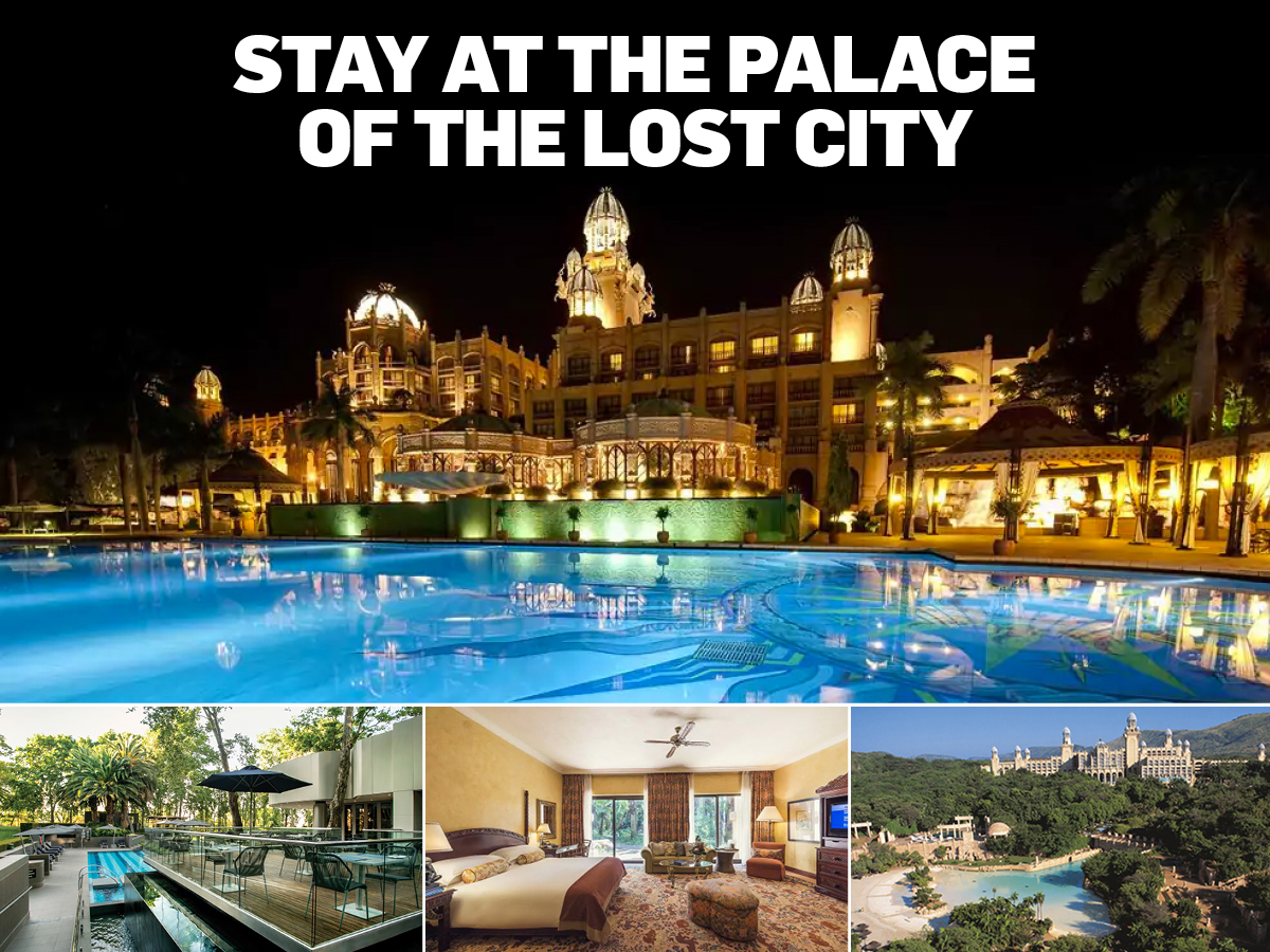 Stay at the palace of the Lost City