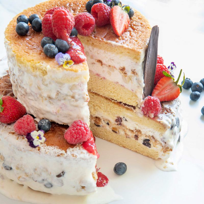 Layered Ice cream cake