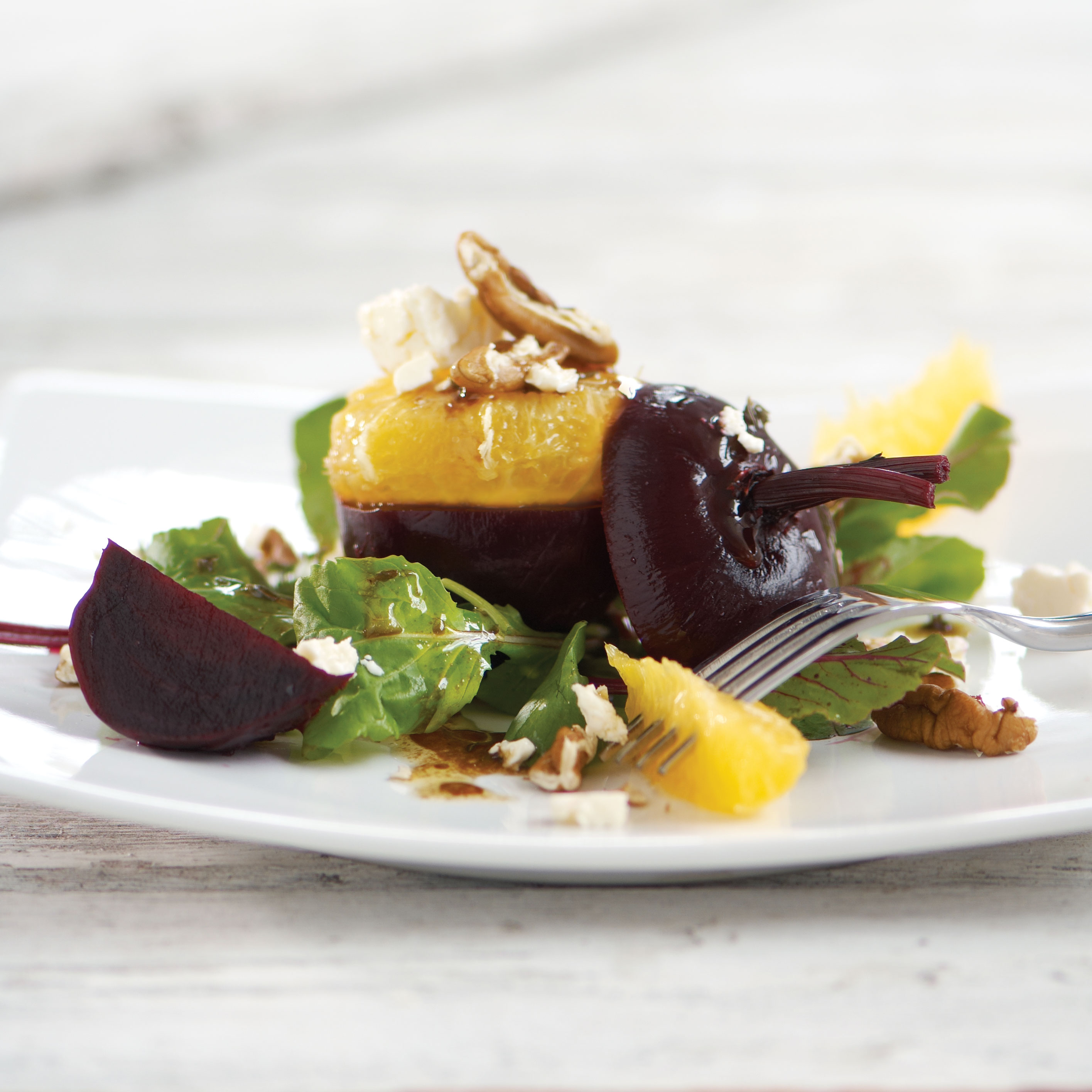 Beetroot & orange salad 