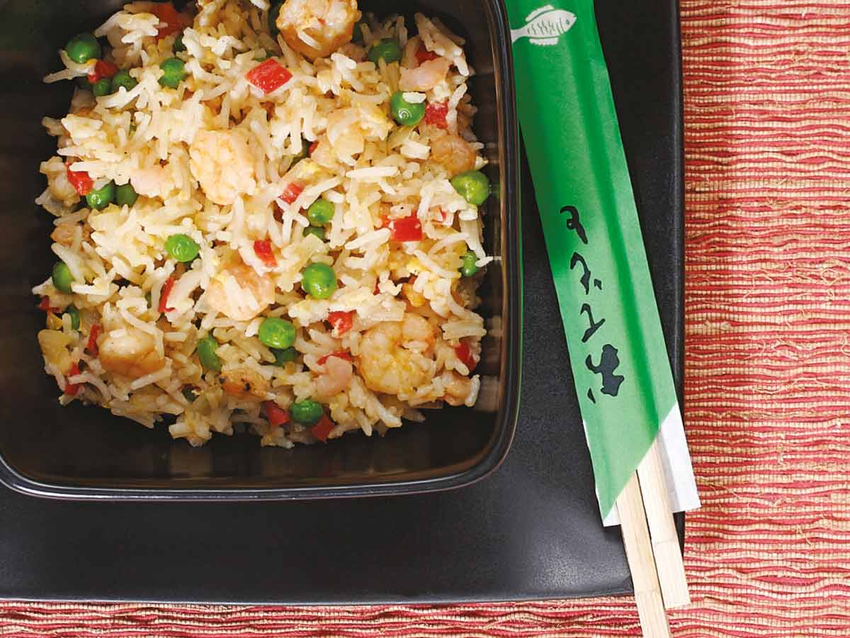 Fried rice in AMC Cookware