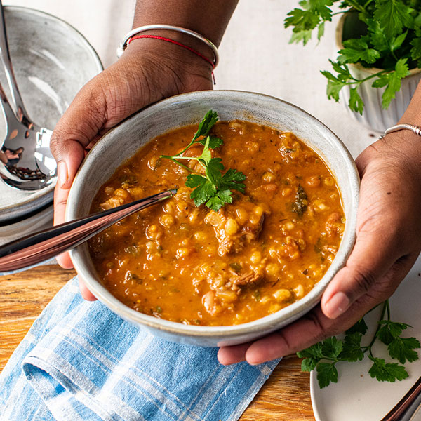 MEATY BEAN SOUP