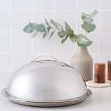 Stainless Steel Serving Platter & Dome 
