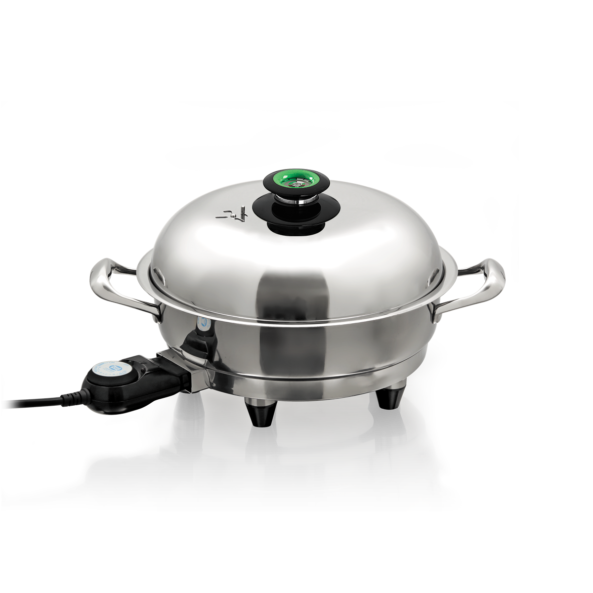 Black Electric Frying Pan